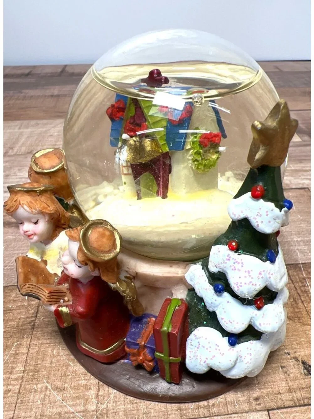 Vintage Christmas Snow Globe Collectible Decoration